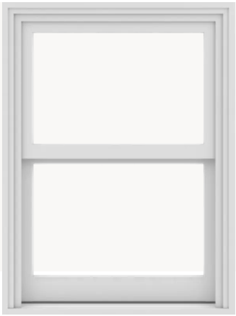 A-series double hung detail view, upward sliding opening method