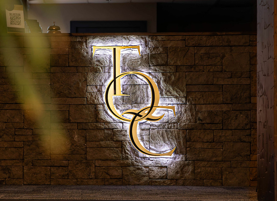 TQC Front Desk Sign
