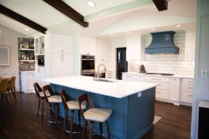Modern kitchen remodel with classic elegance.