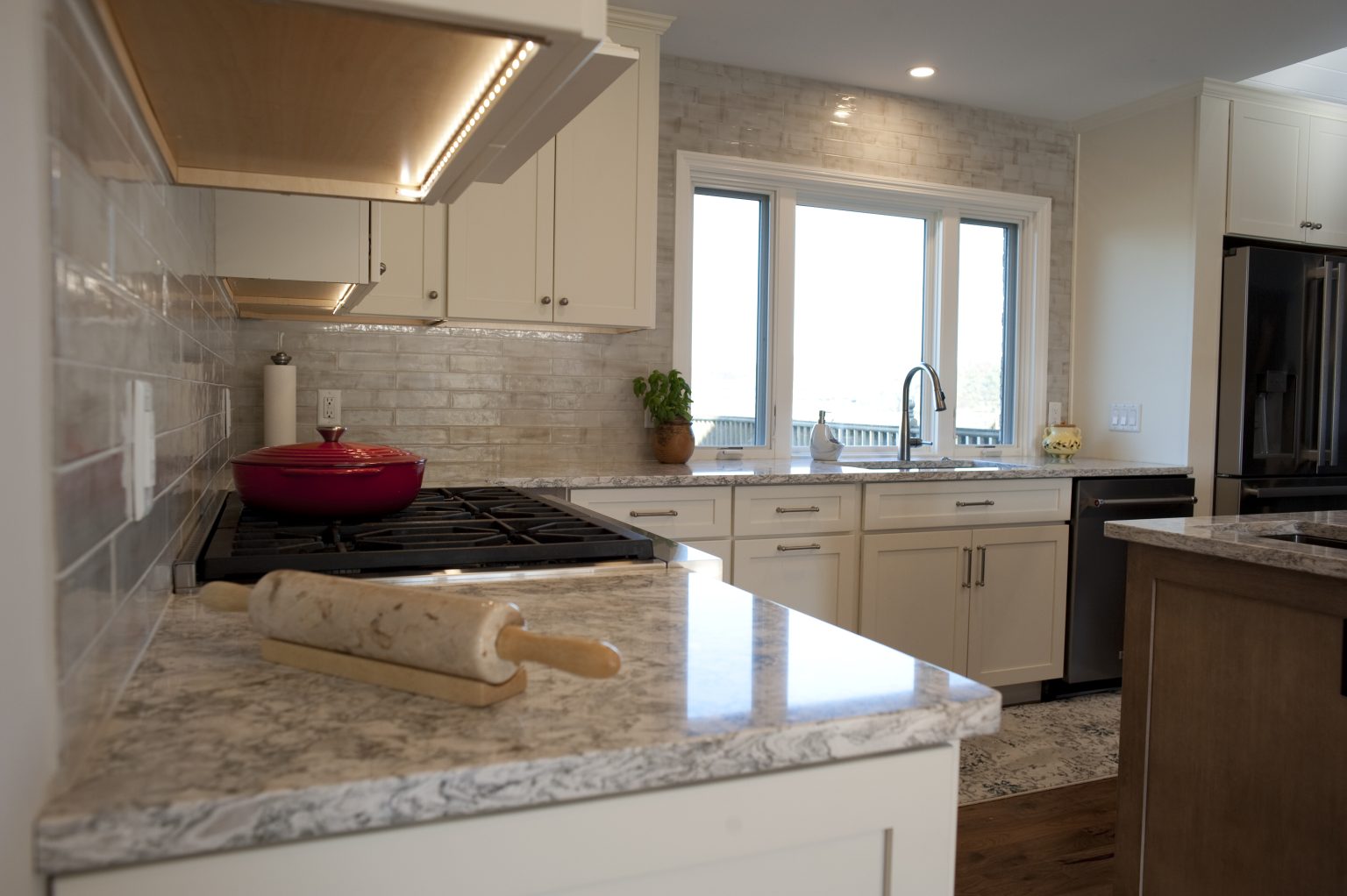 Granite countertops installed by a home remodeler in Perrysburg